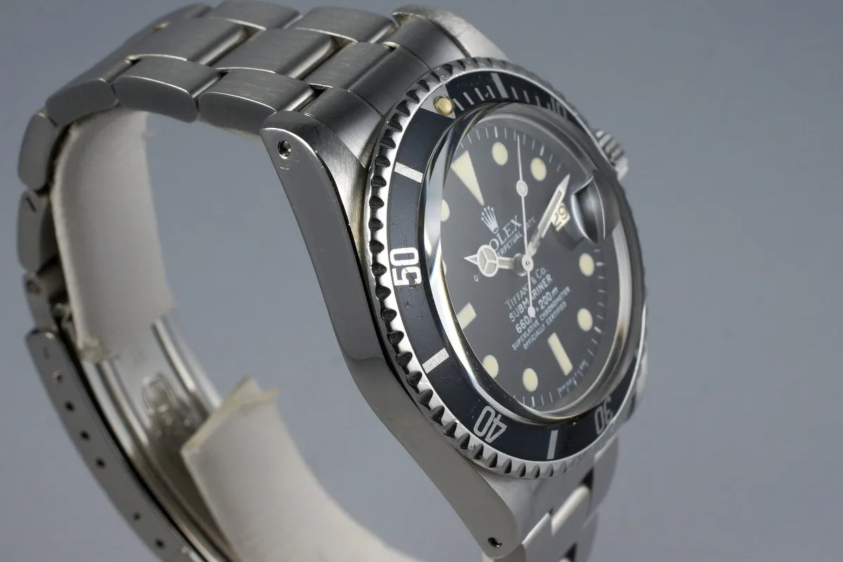 1978 Rolex Submariner 1680 Tiffany & Co. Dial