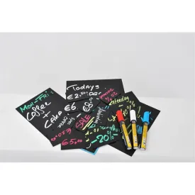 20 Price Tags A7   1 White Chalkmarker