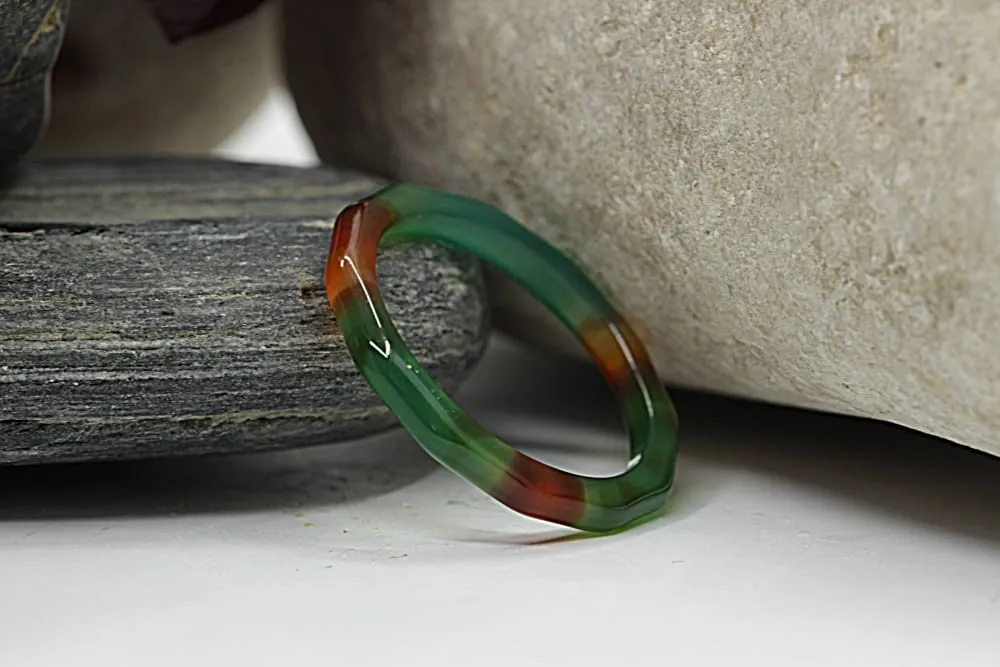 Agate Stacking Ring