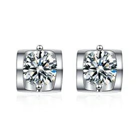 Angel's Kiss Moissanite Earrings for Women