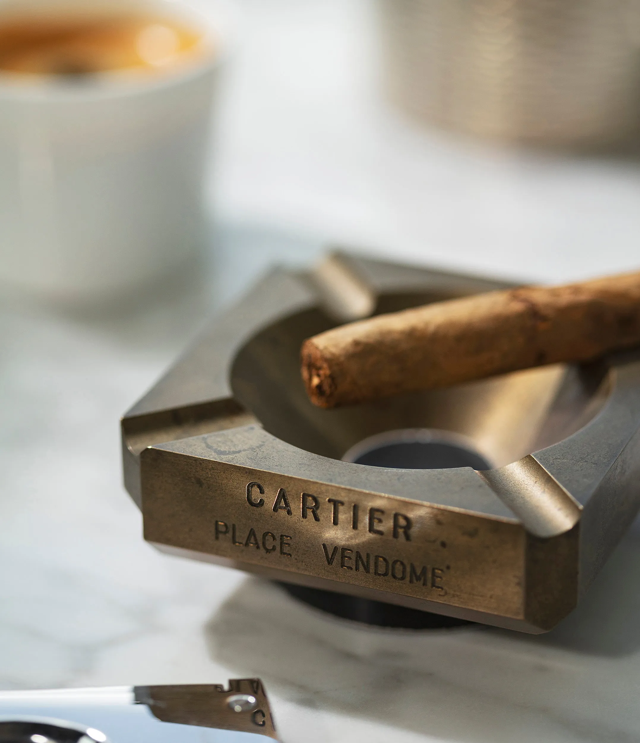 Cartier Ashtray | Bronze