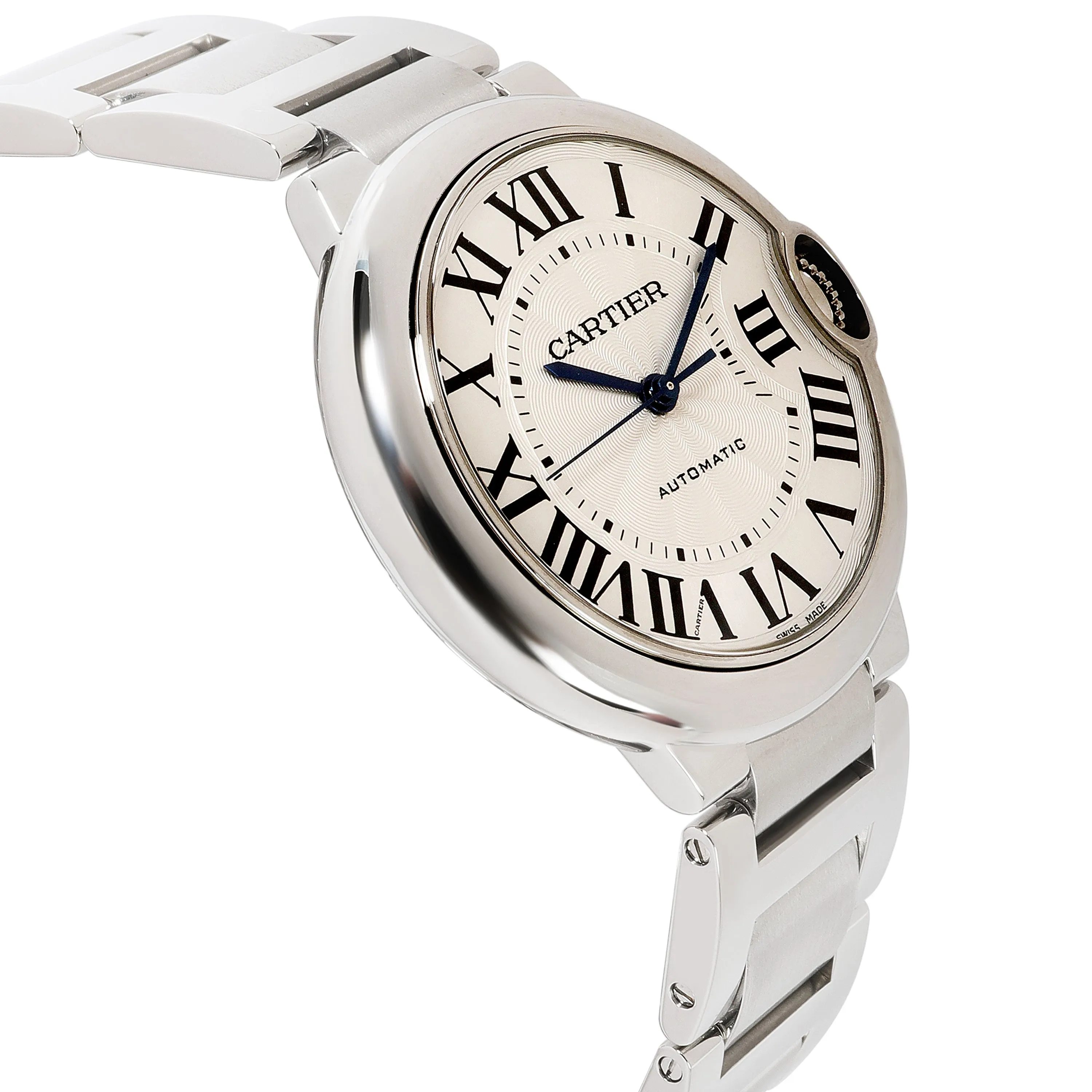 Cartier Ballon Bleu W6920046 Unisex Watch in  Stainless Steel