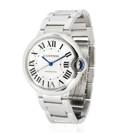 Cartier Ballon Bleu W6920046 Unisex Watch in  Stainless Steel