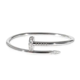 Cartier Juste Un Clou Bracelet (White Gold, Diamond)