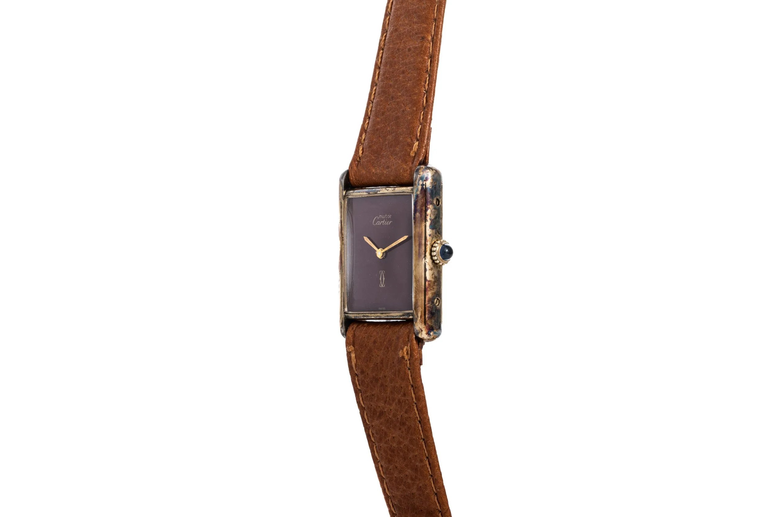 Cartier 'Must De Cartier' Tank Louis 'Bourdeaux'