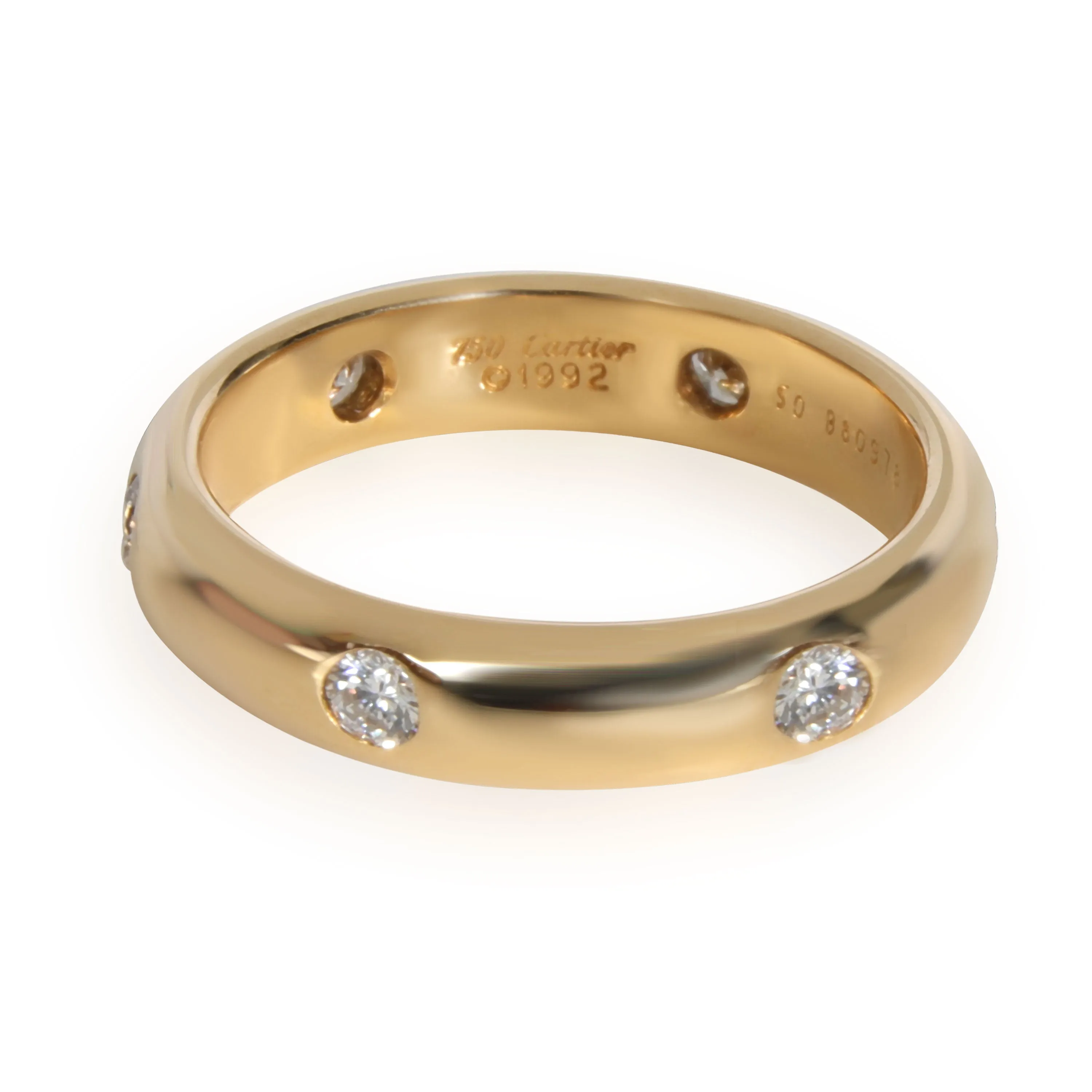 Cartier Stella Diamond Band in 18K Yellow Gold 0.30 CTW