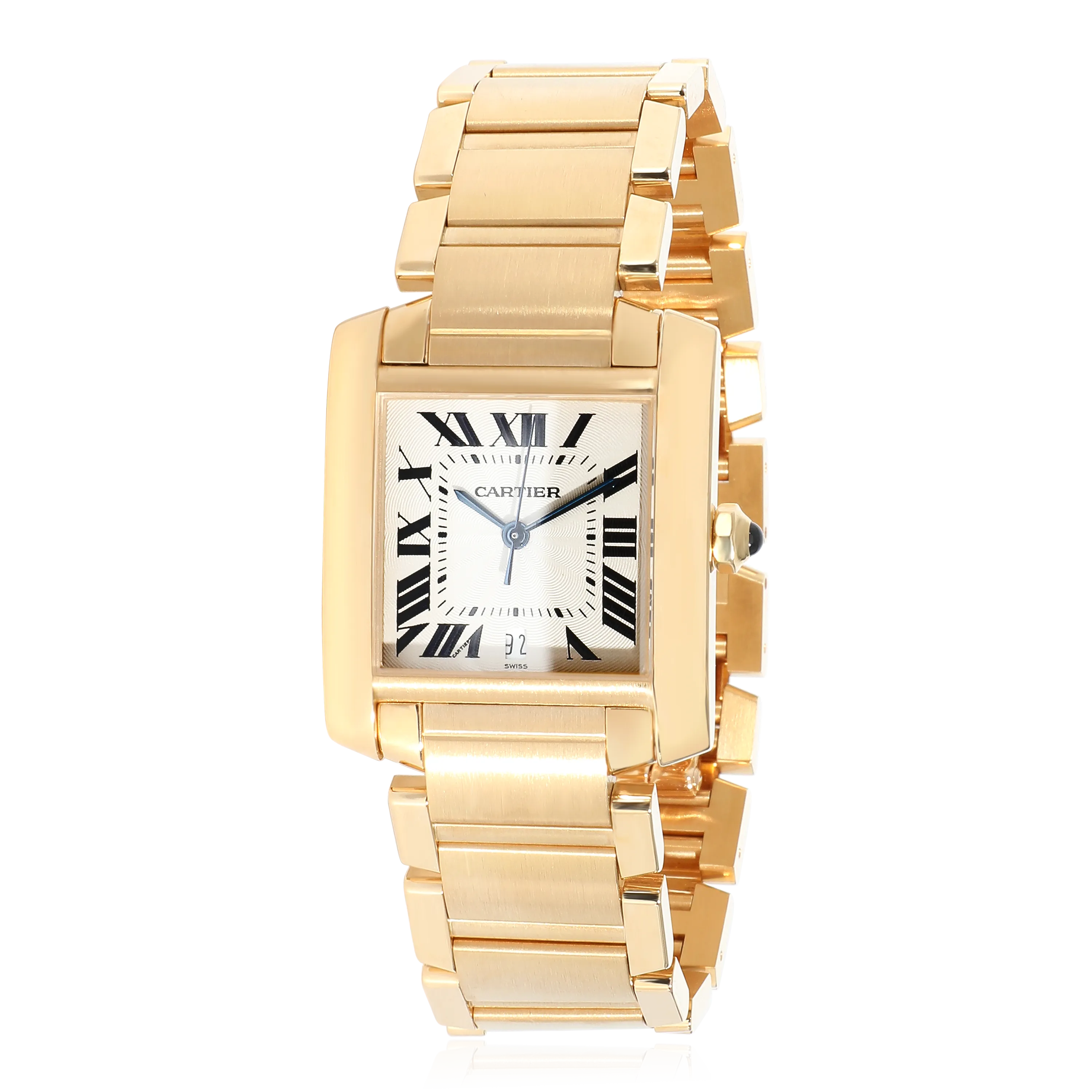 Cartier Tank Francaise W50001R2 Unisex Watch in 18kt Yellow Gold