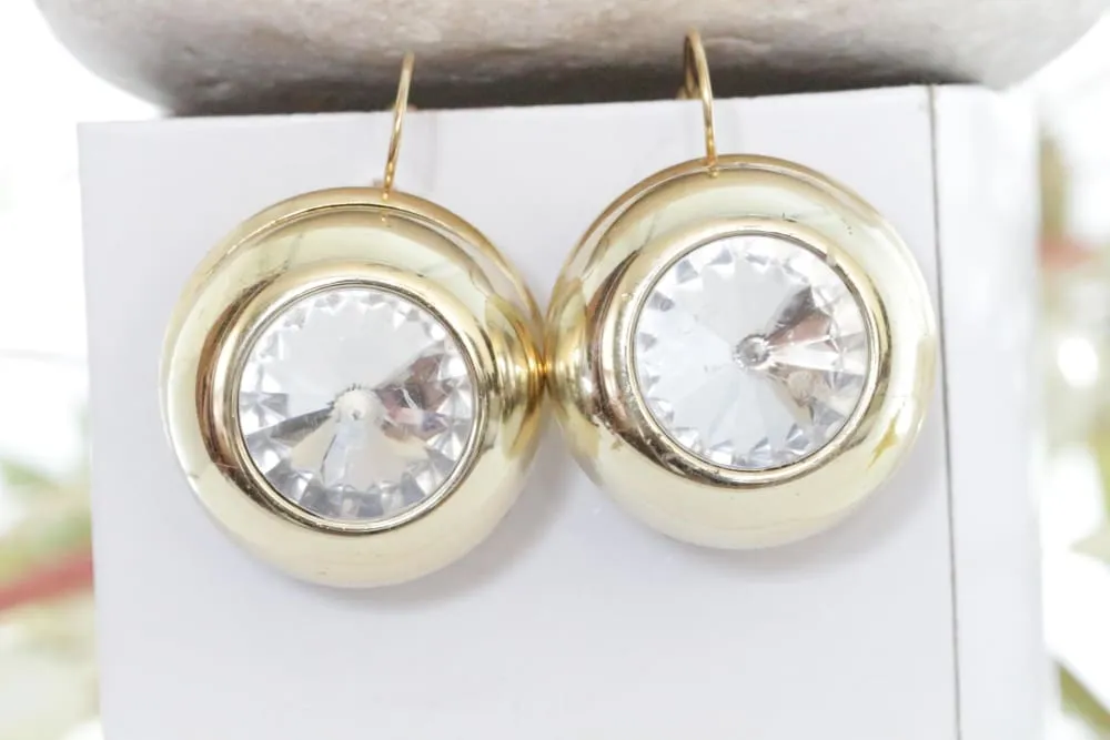 CIRCLE DROP EARRINGS