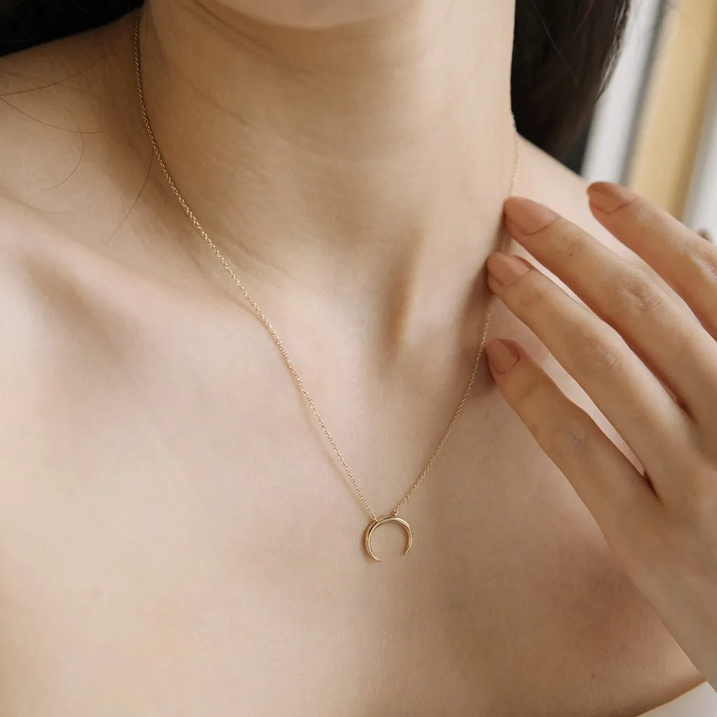 Crescent Horn Necklace