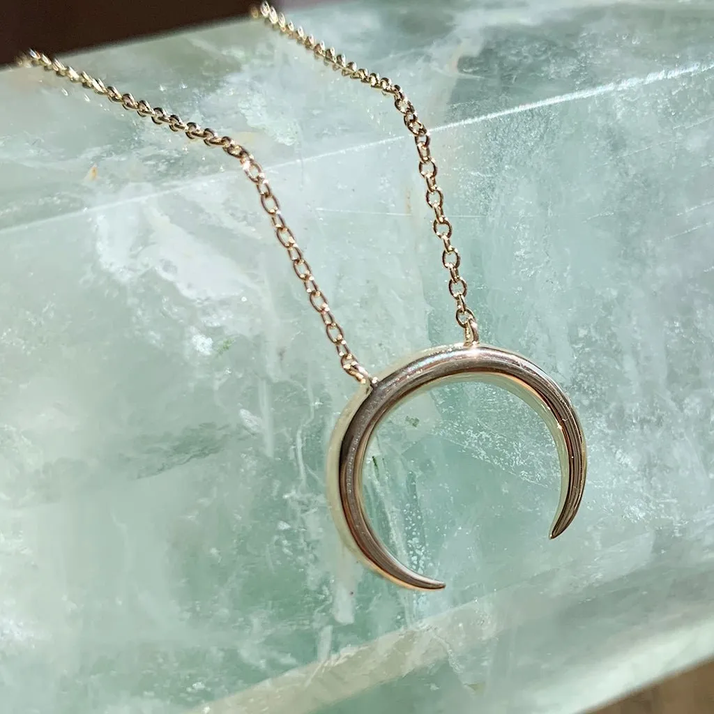 Crescent Horn Necklace