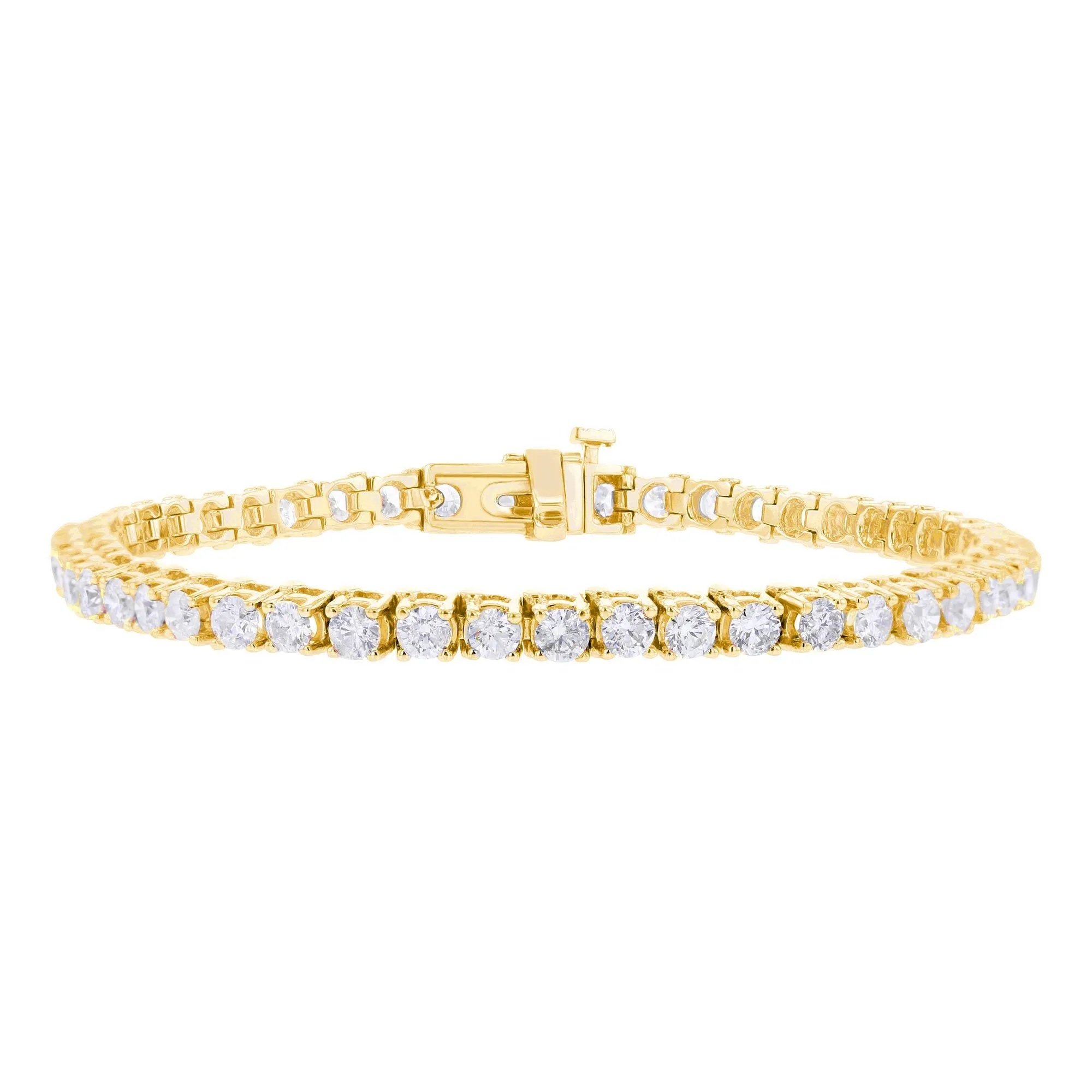 Divinely Classic Diamond Tennis Bracelet 5ct