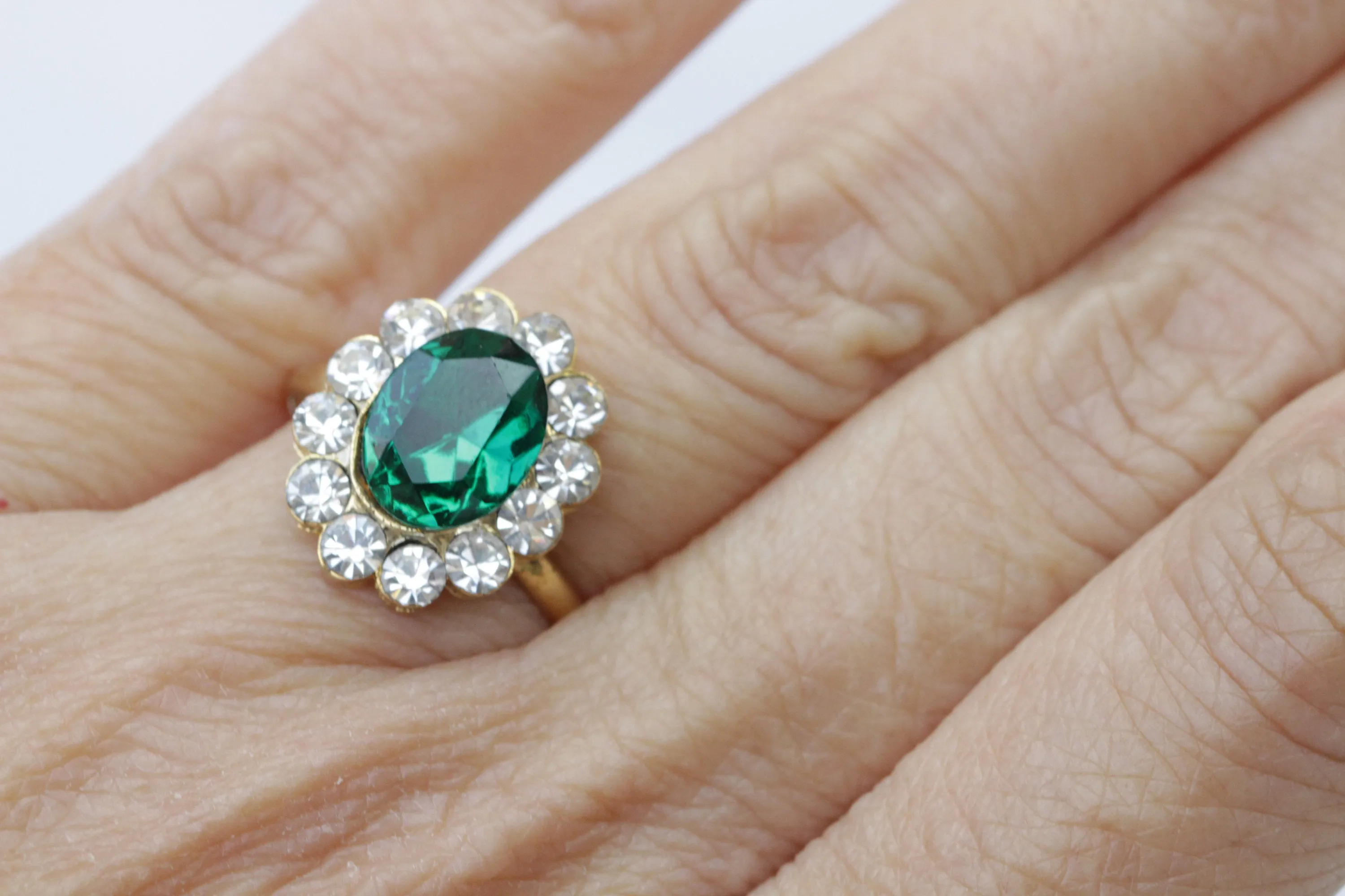 Emerald Gold Ring