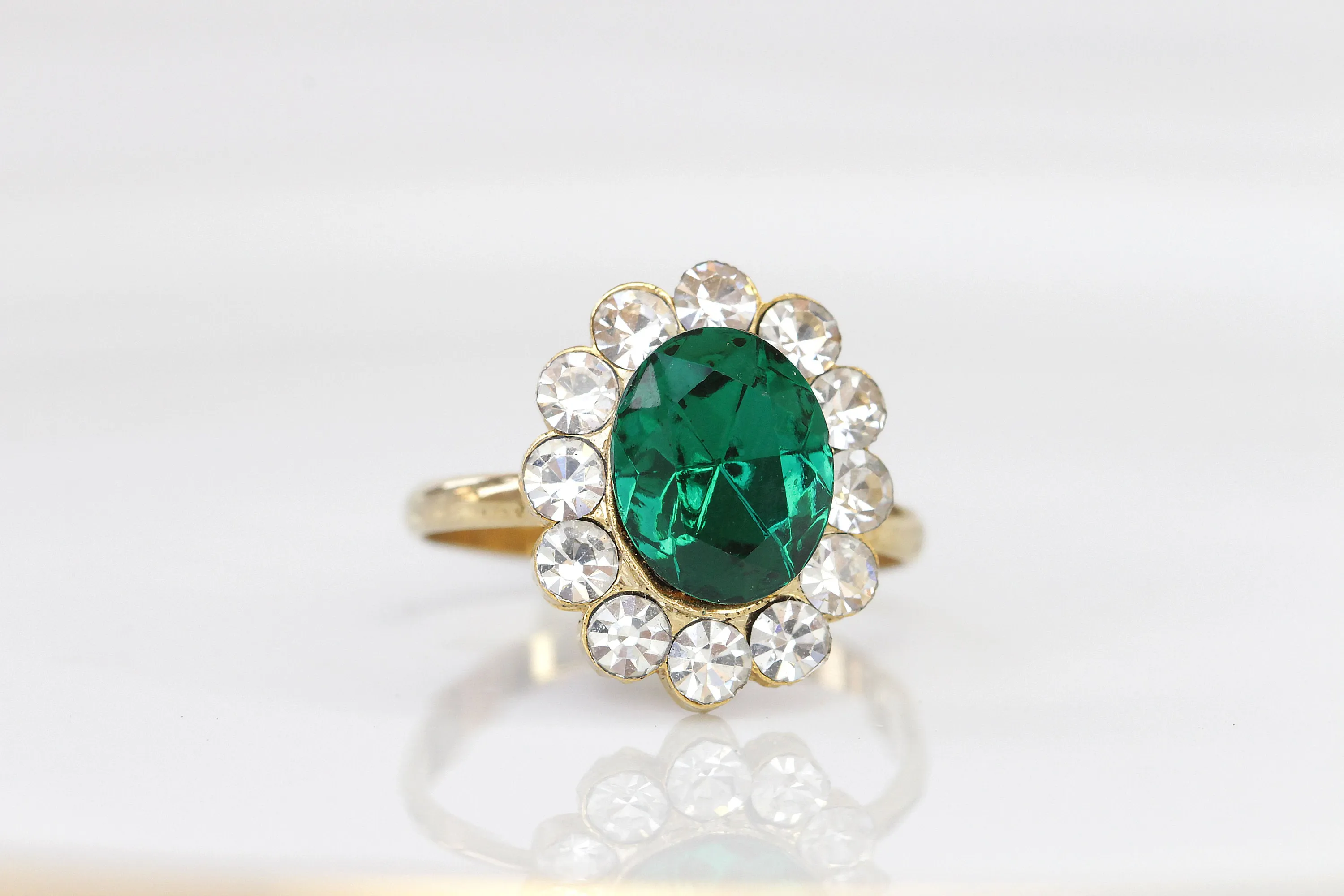 Emerald Gold Ring