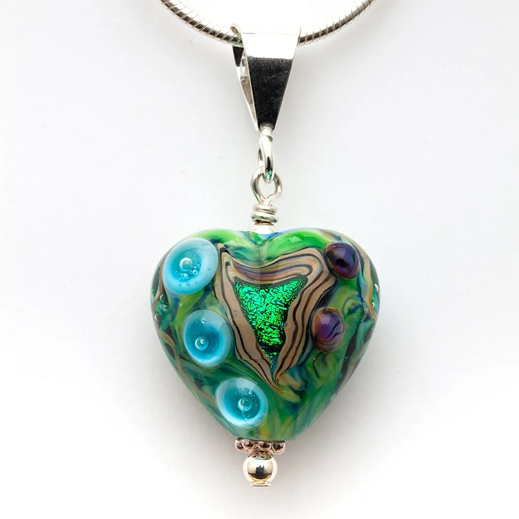 Emerald Heart Necklace