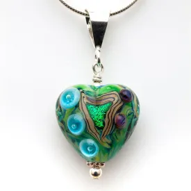 Emerald Heart Necklace