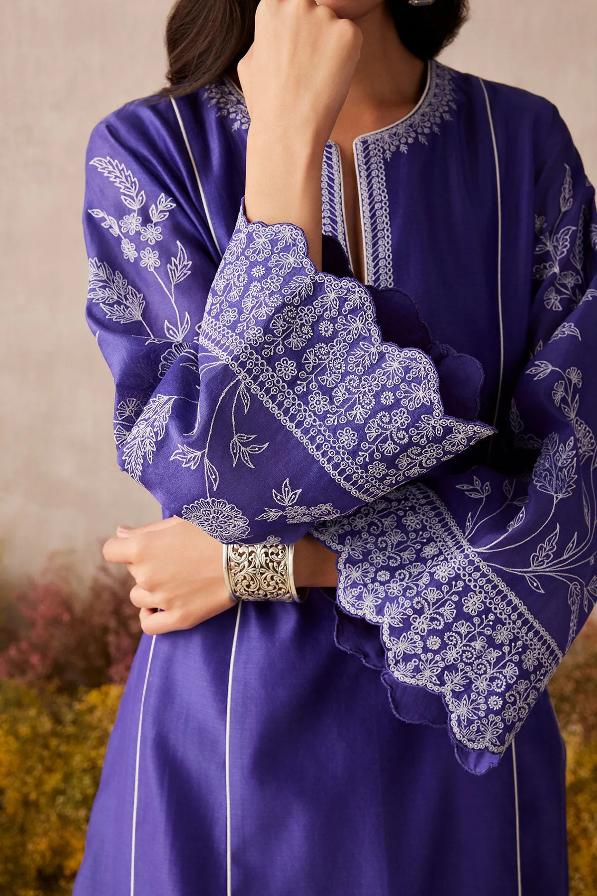 Evening Bloom Kurta Set