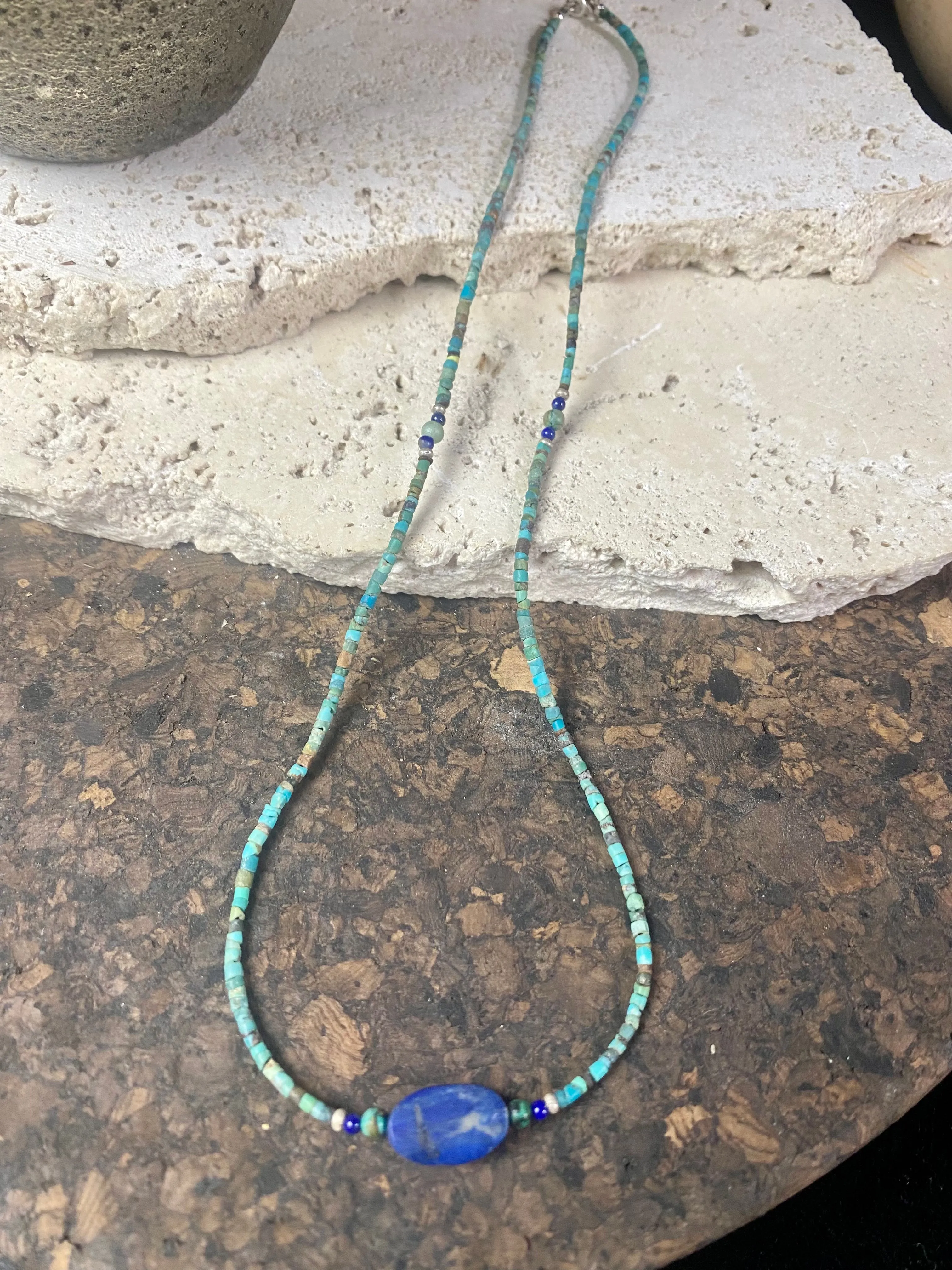 Fine Turquoise & Lapis Necklaces