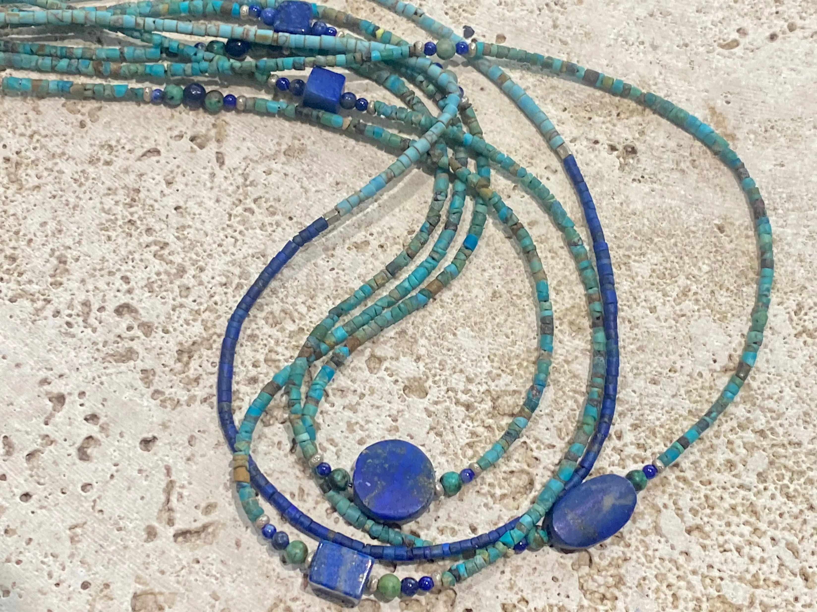 Fine Turquoise & Lapis Necklaces