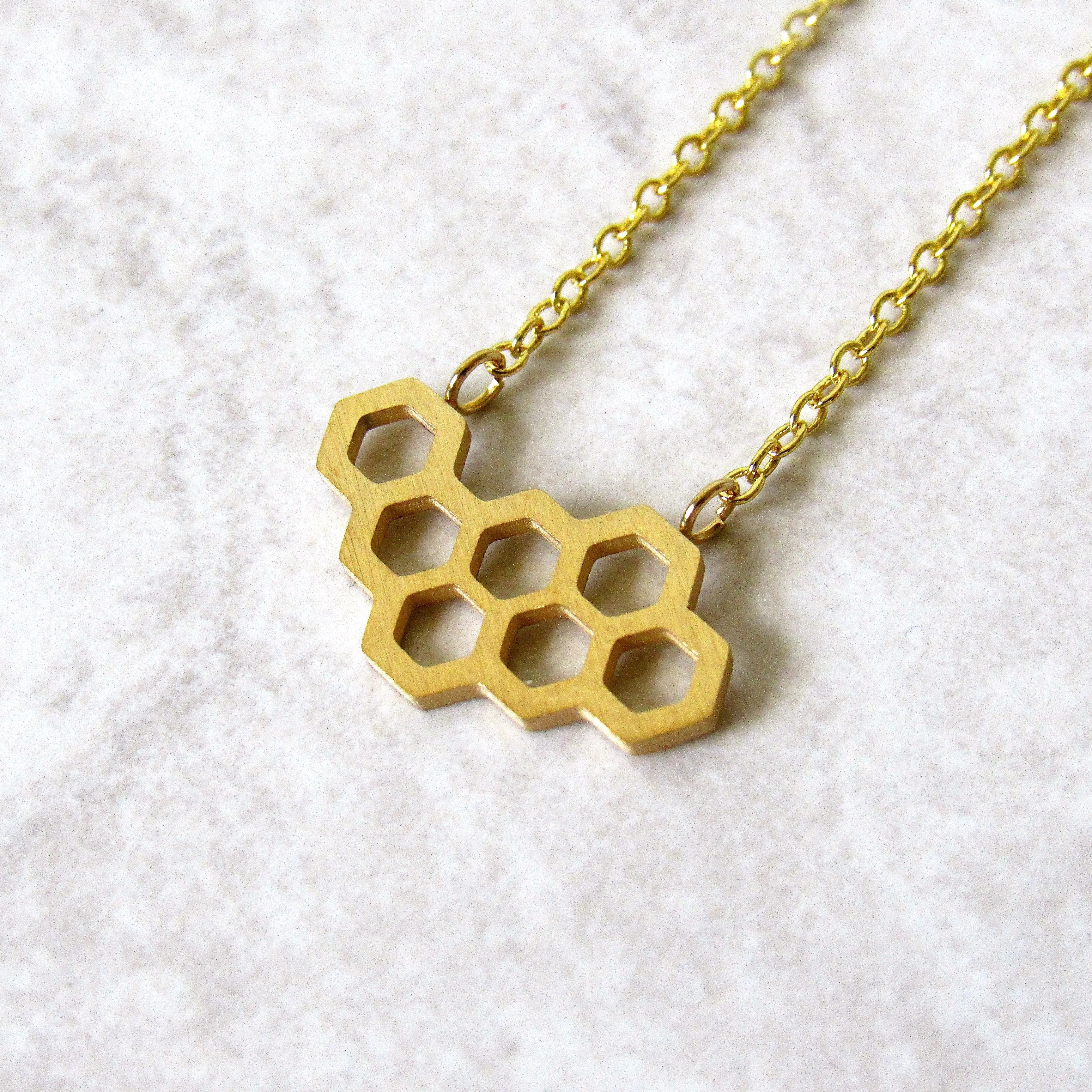 Honeycomb Necklaces