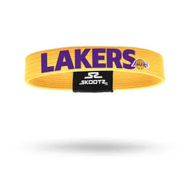 Los Angeles Lakers Bold NBA Wristbands