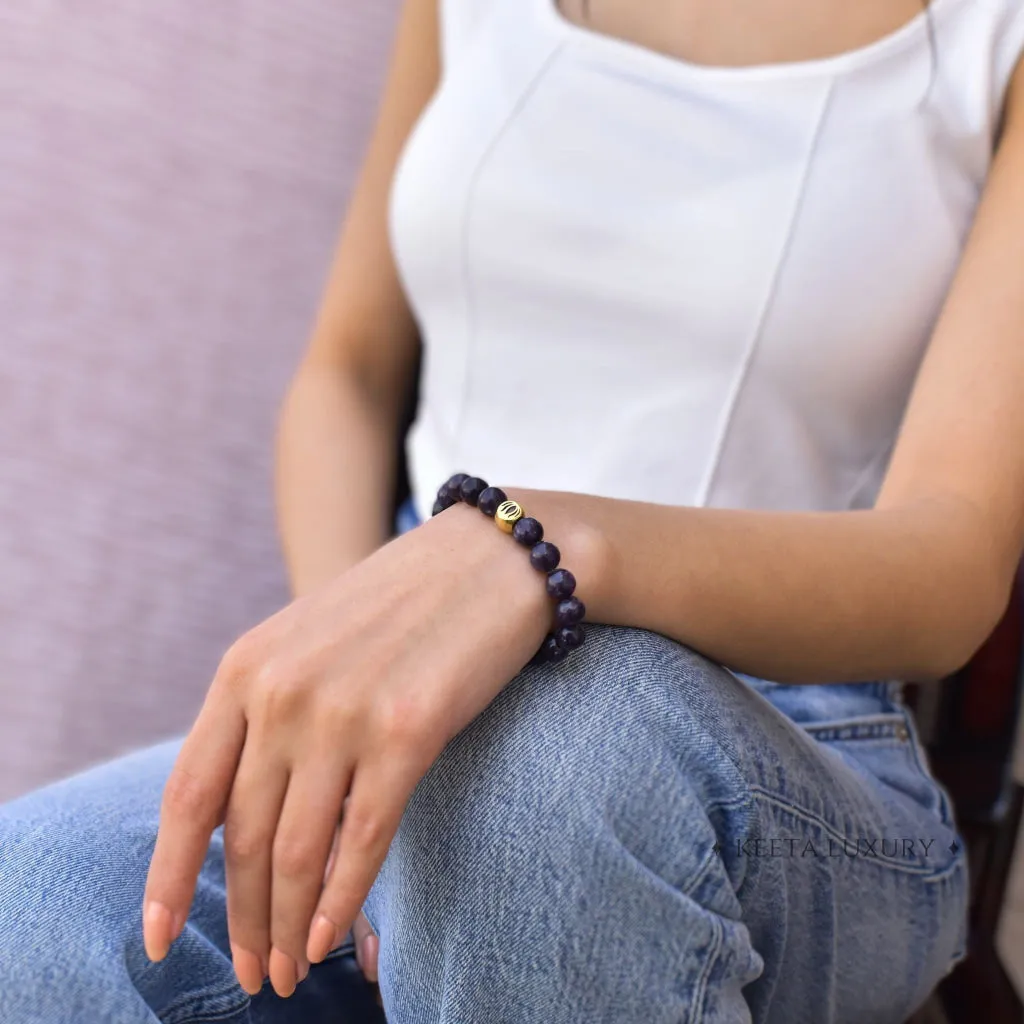 Lotus - Lepidolite Bracelets