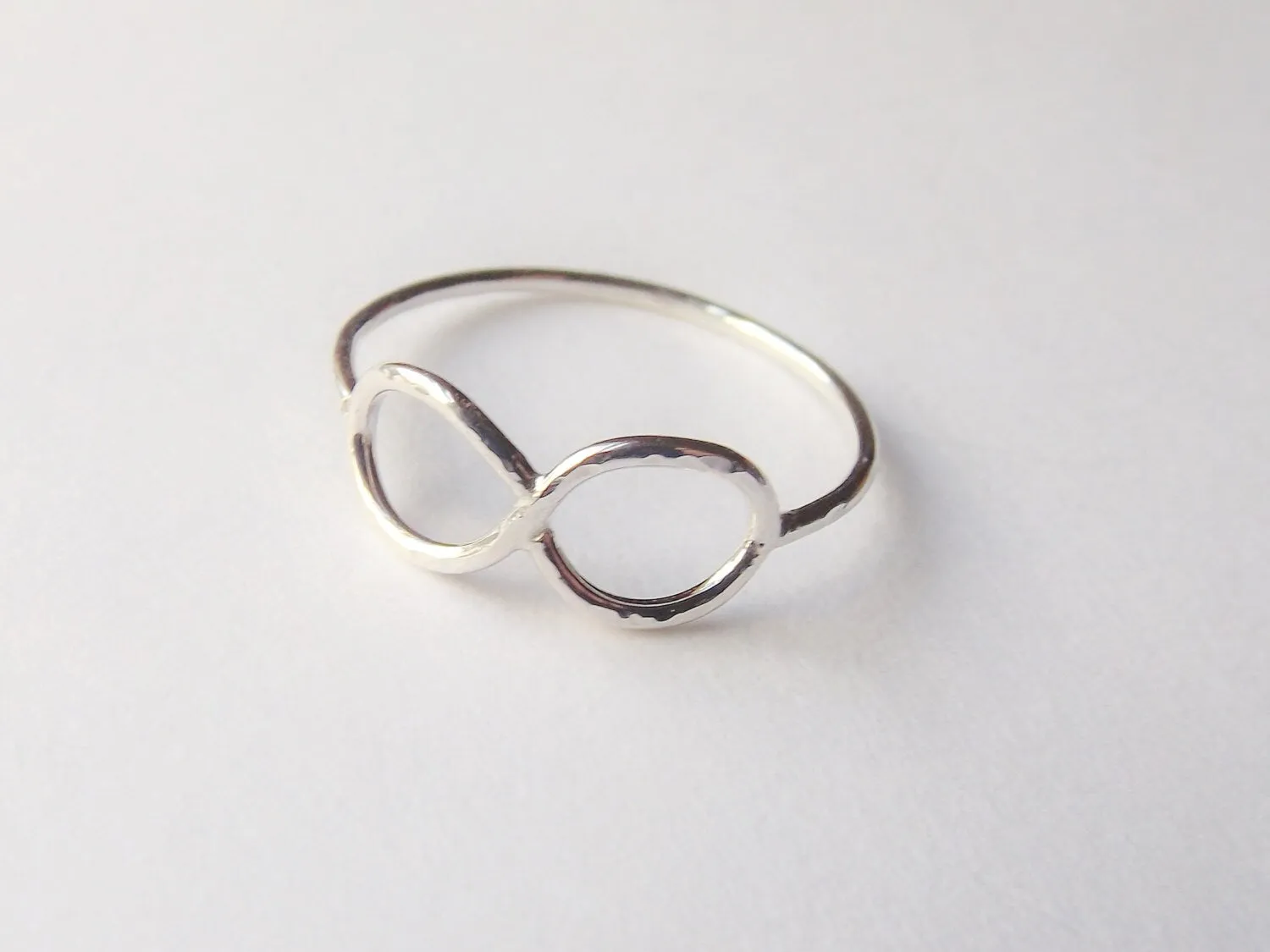 Minimalist Infinity Ring, Forever Ring, Stacking Ring, Inifinity Ring, Open Infinity Ring, Eternity Ring, Artsy Infinity Ring, Gift