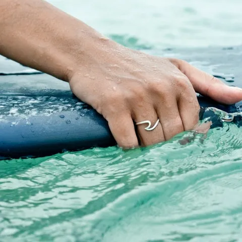 Ocean Wave Ring