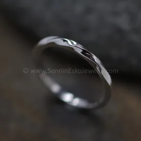 READY TO SHIP Skinny Mobius Stacking Ring, Size 7