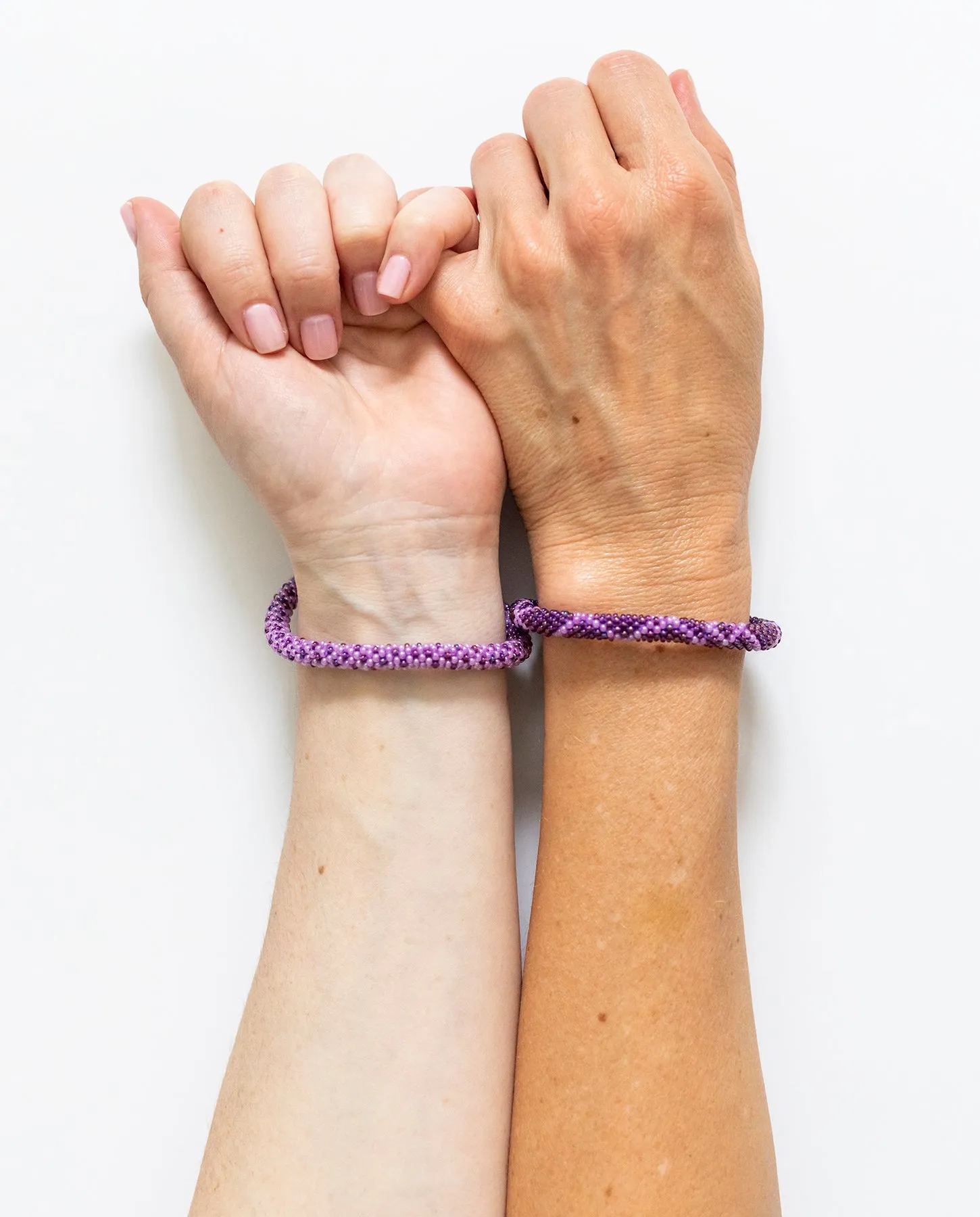 Roll-On® Friendship Bracelets <br> Amethyst