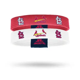 Saint Louis Cardinals MLB 2 Pack Wristbands