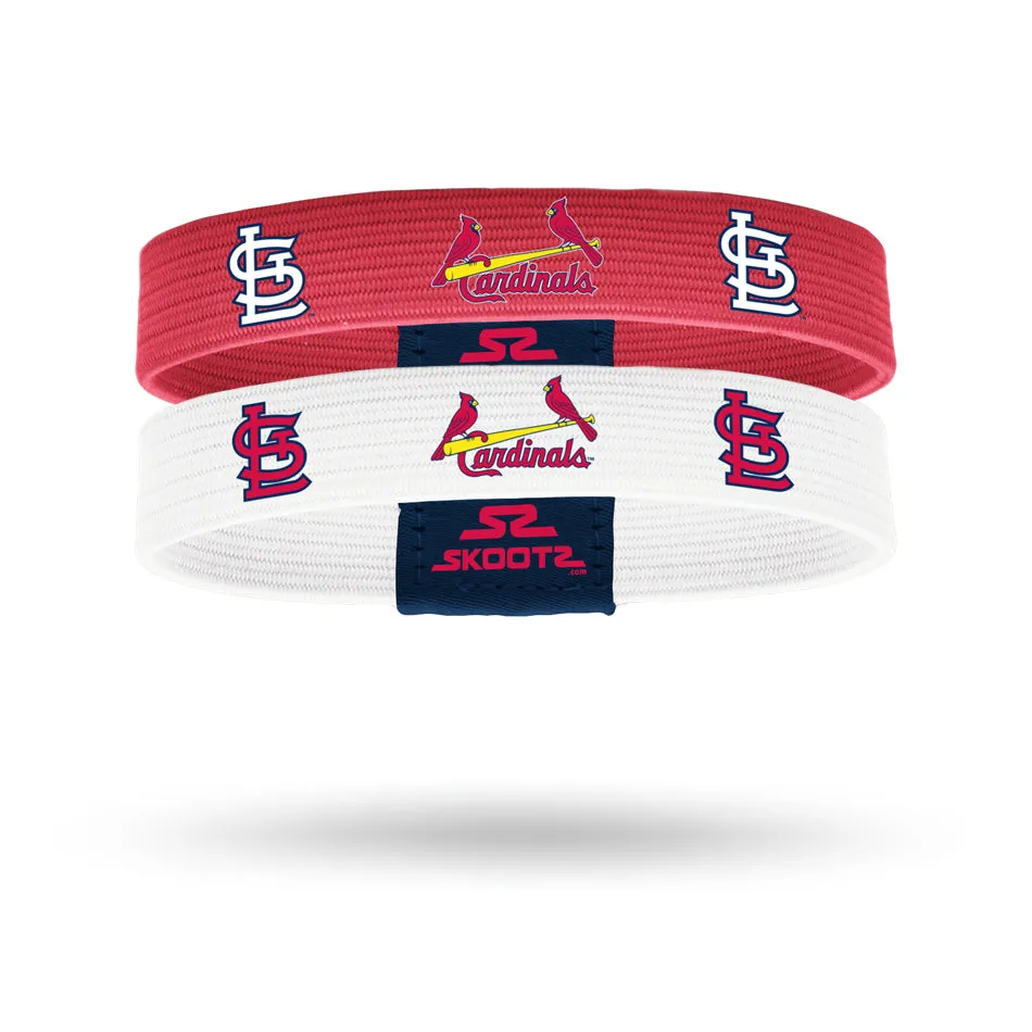 Saint Louis Cardinals MLB 2 Pack Wristbands