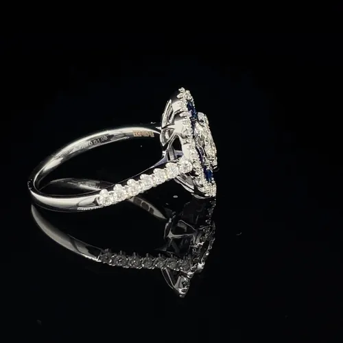 Selon Sapphire & Diamond Ring