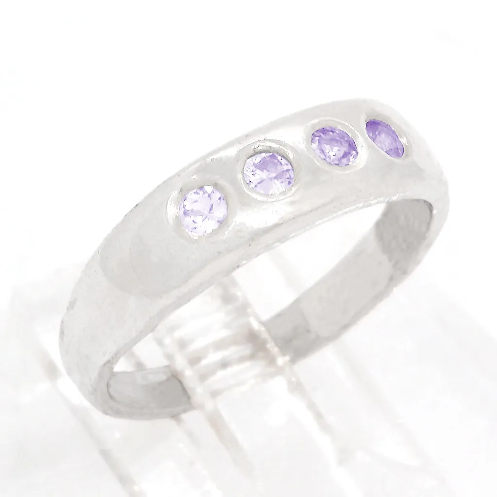 Tanzanite Row Ring (size 7)