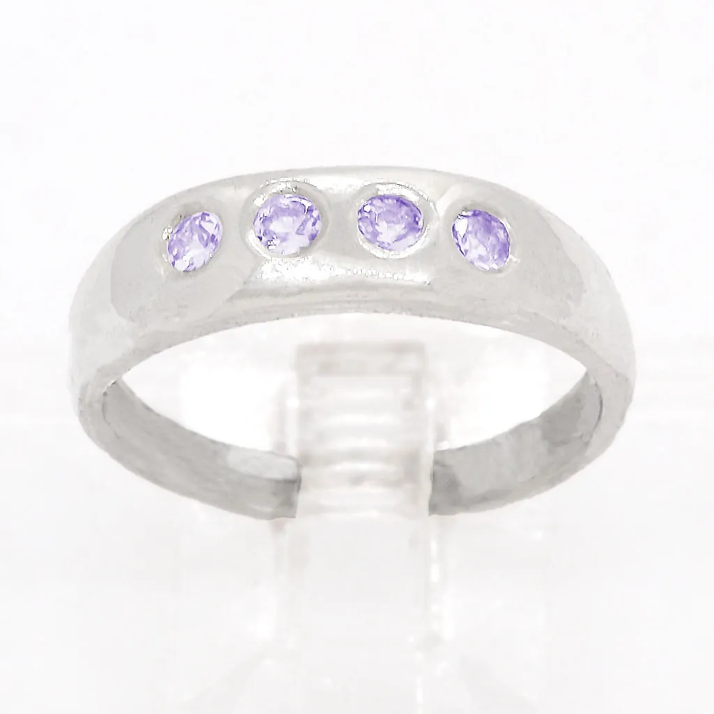 Tanzanite Row Ring (size 7)