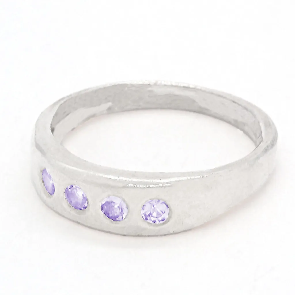 Tanzanite Row Ring (size 7)