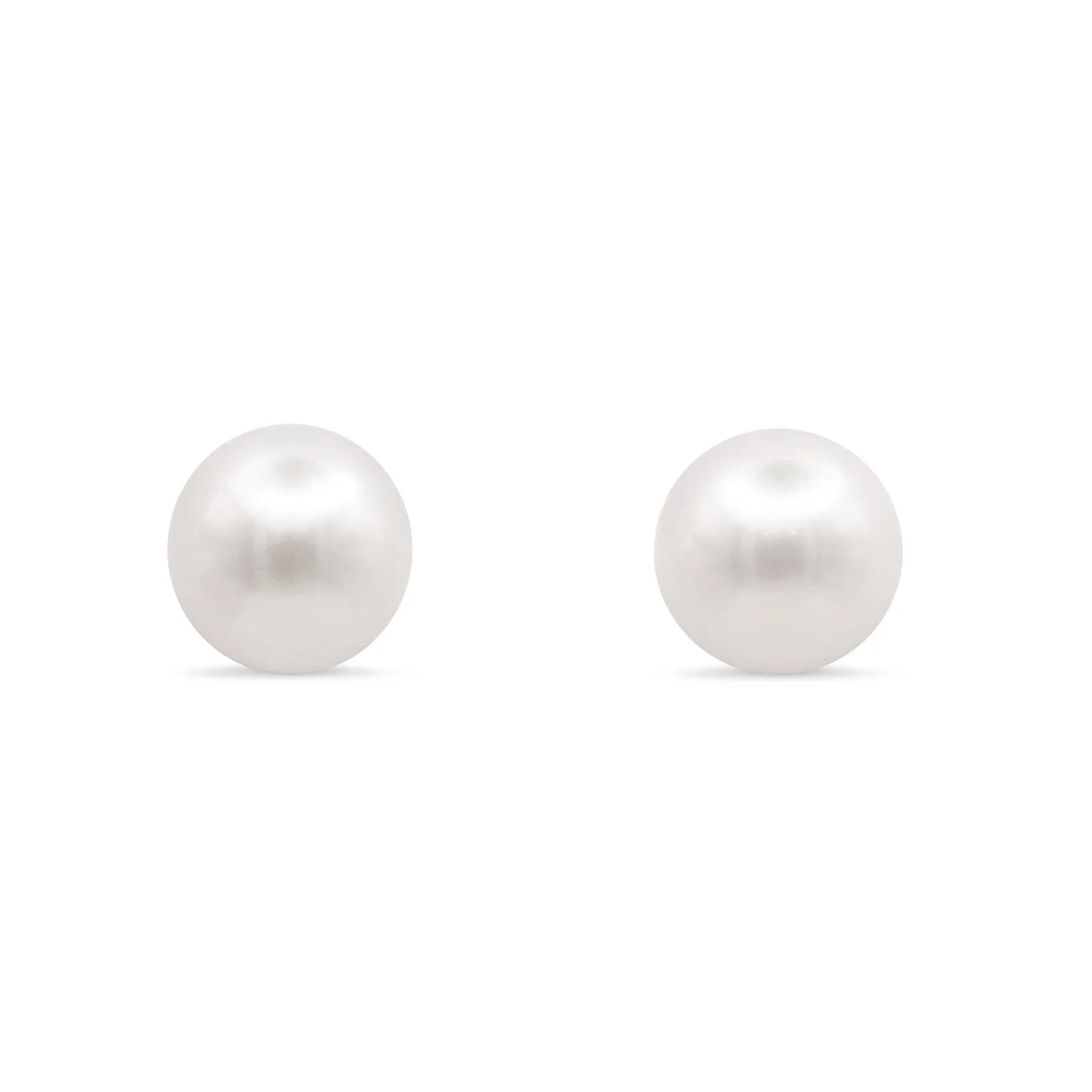 Tiffany & Co 7.5mm Freshwater Pearl Earrings - Sterling Silver