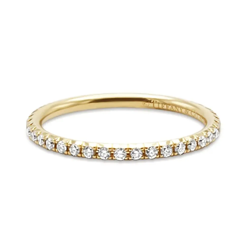 Tiffany & Co. Soleste Full Eternity Ring in 18ct Gold with Diamonds