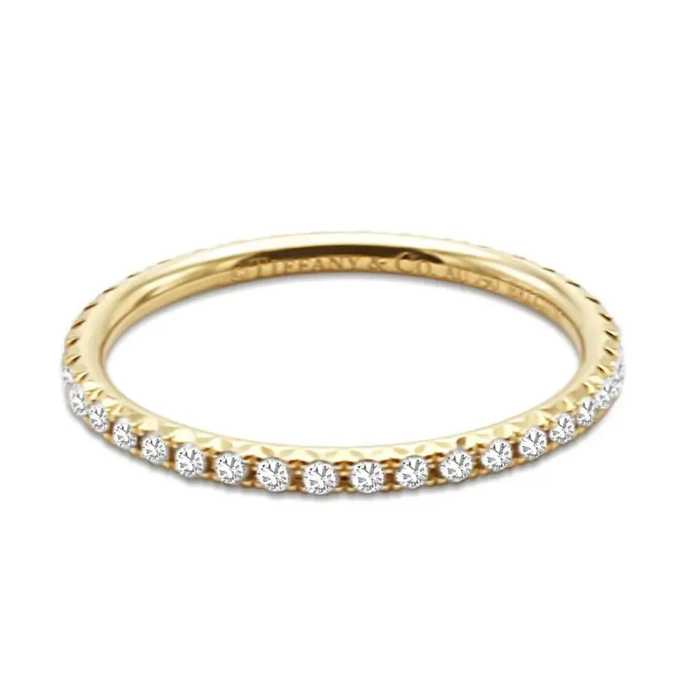 Tiffany & Co. Soleste Full Eternity Ring in 18ct Gold with Diamonds