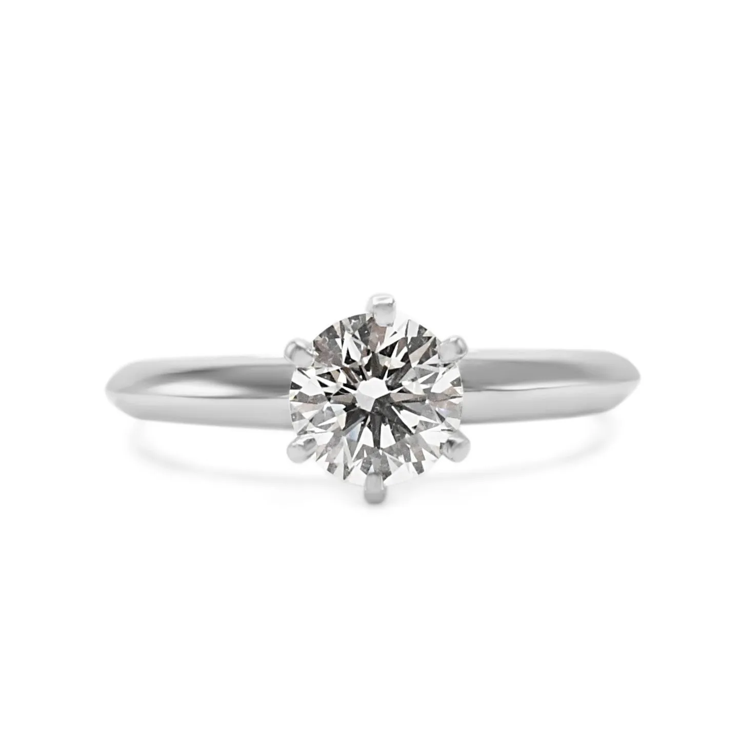 Tiffany & Co. Solitaire Diamond Ring