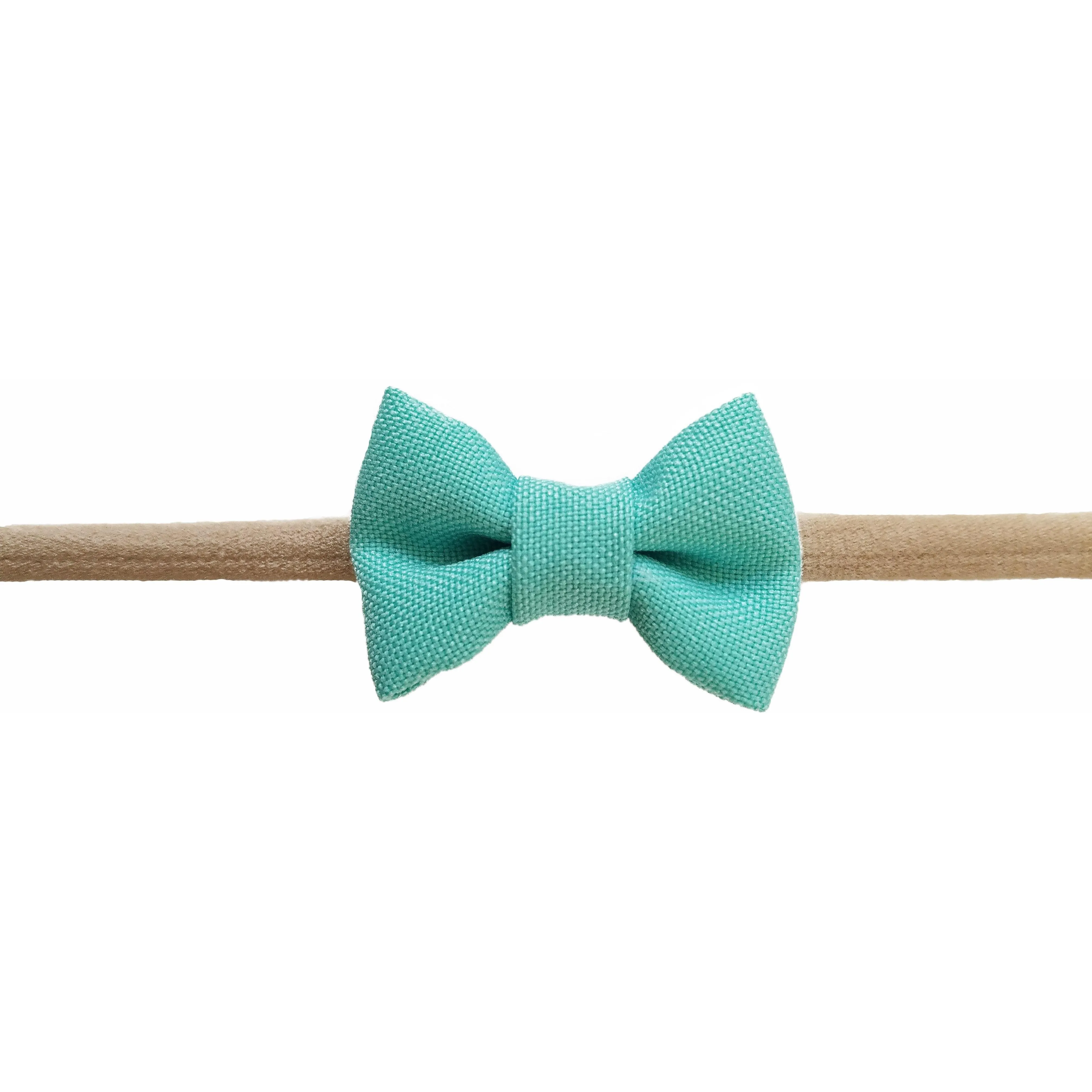 Tiffany Blue 1.5" Tiny Bow Headband