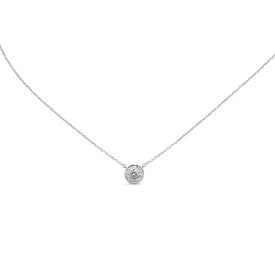 Tiffany Diamond Pendant Necklace 21" - Platinum