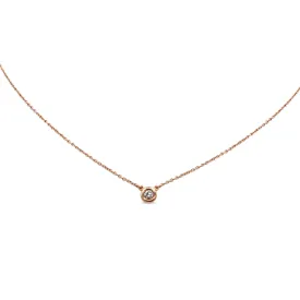 Tiffany Elsa Peretti Diamonds By The Yard Necklace - 18ct Rose Gold