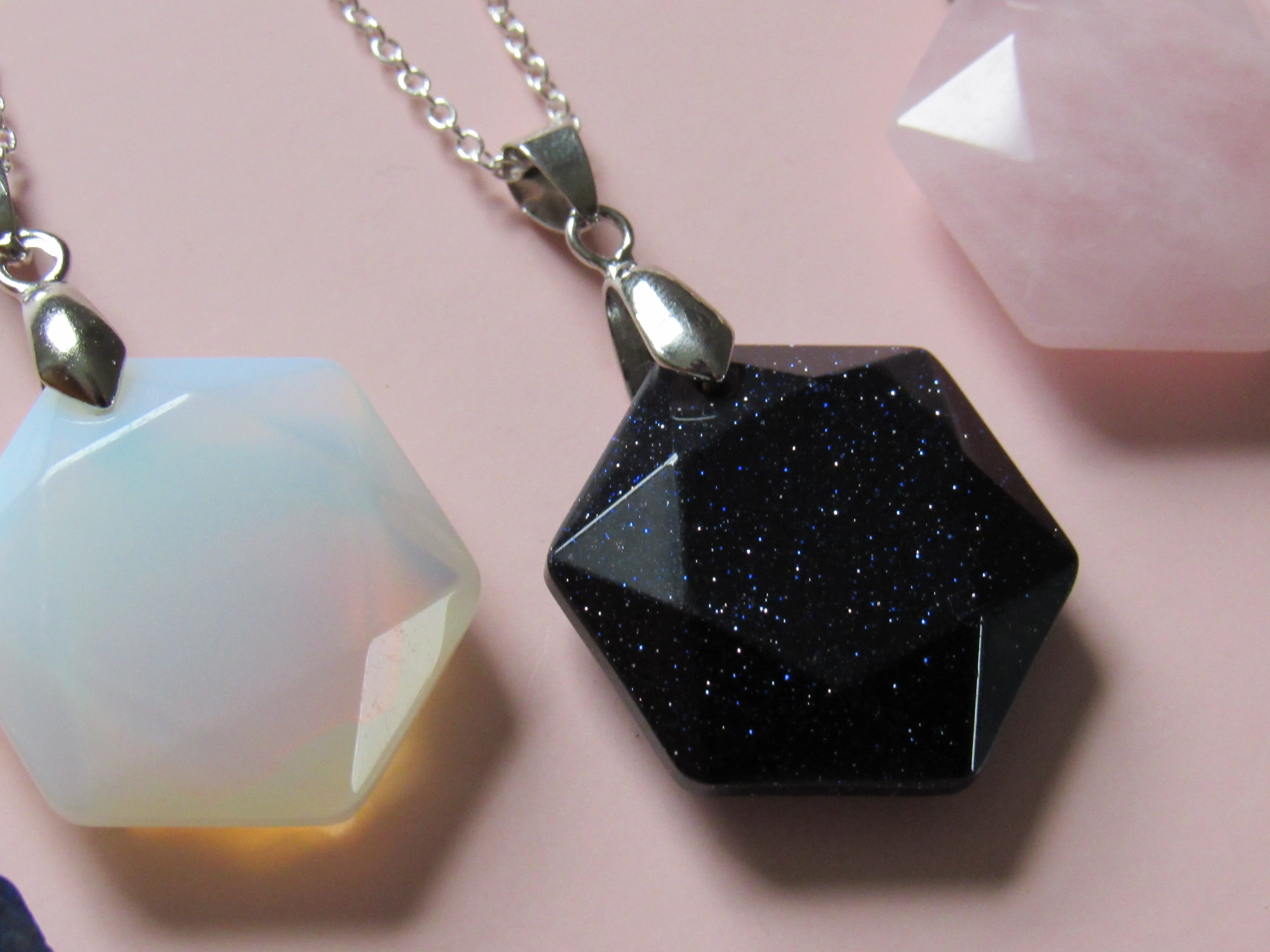 Twinkling Crystal Necklaces (4 Choices)