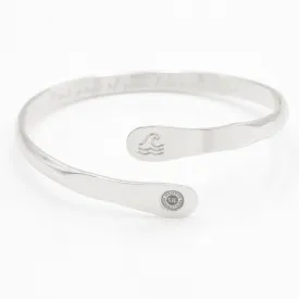 Wave Bracelets, Surfers Bracelets, Ocean Bracelets,  Engraved Best wave of your life's out there Bracelets