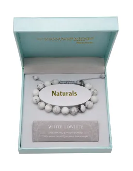 White Howlite Naturals Bracelet