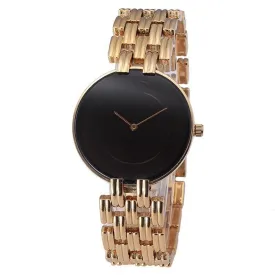 Women's Wide Chain Bracelet Watches