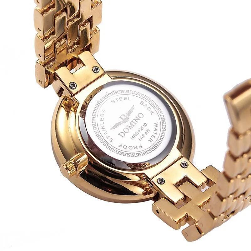 Women's Wide Chain Bracelet Watches